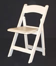 padded wooden chair