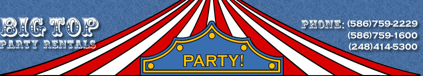 bigtop party rentals headingimage